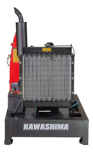 Gerador A Diesel Kawashima Dls 140-t2 12000w Trif 220v 127v