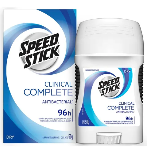 comprar Antitranspirante Barra Speed Stick Clinical Complete Dry 50g