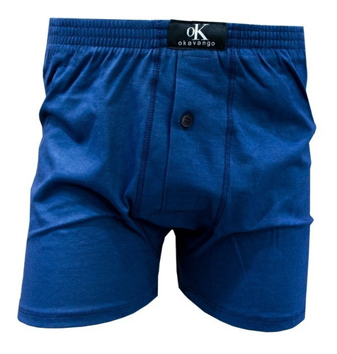 Boxer De Algodon Con Boton Pack Por 4 Unidades .