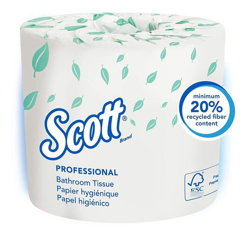 Kimberly-clark De Scott Papel Higienico, Rollo Estándar De D