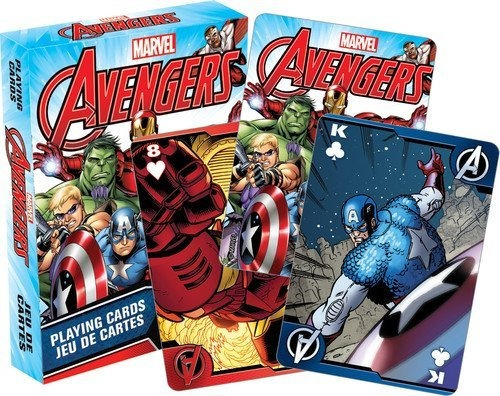 Aquarius Marvel Avengers Comics Playing Cards