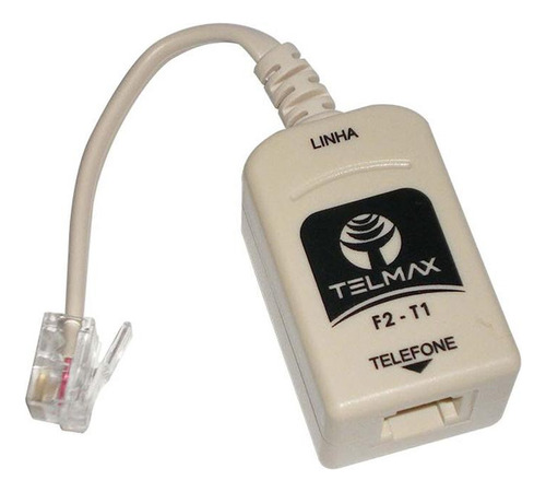 Filtro Protetor Telmax Net Adsl F2t1 Bege  68