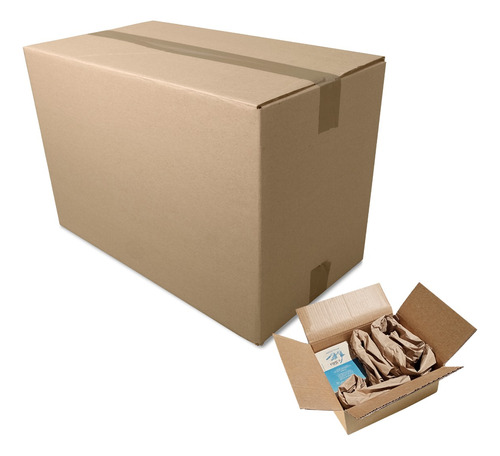 Caja Carton 5 Unidades 60x40x40 / Kit 5 Cajas Resistentes