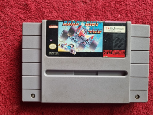 Road Riot 4wd Videojuego Snes Cartucho Original