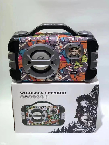 Parlante Portátil Bluetooth+usb+tf+fm,+1*mic Kbq-1901 Jwk