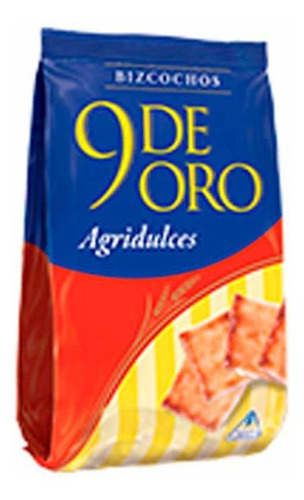 Pack X 18 Unid. Bizcochos  Agridulces 200 Gr 9 De Oro Galle