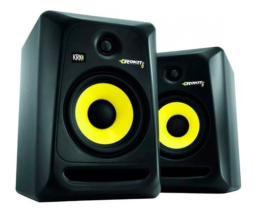 Monitores Estudio Krk Rokit 6 Monitor Audio Rp6g3 Mezcla Par