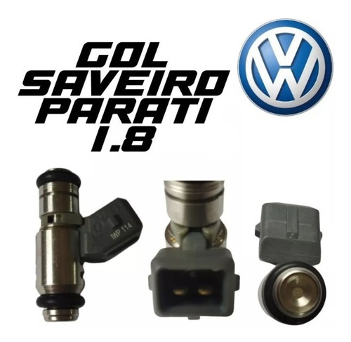 Inyector Gasolina Volkswagen Gol Golf Saveiro Parati 1.8lts