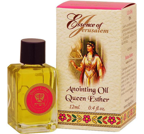 Óleo Perfume De Unção Rainha Ester - Importado De Israel