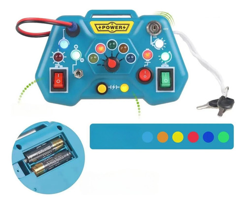 Brinquedo Infantil Motor Colorido Som Atividade Motricidade