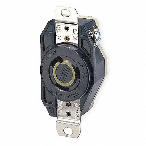 2310 Leviton Contacto Media Vuelta 2p 3h 20a 127v L5-20r