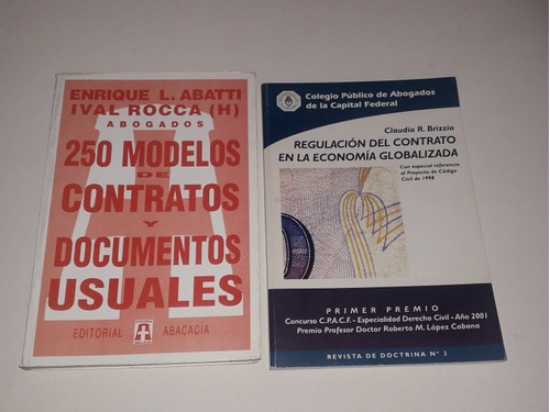 (2)250 Modelos De Contratos- Abatti/regulacion Del Contrato 