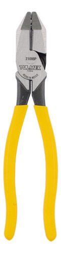 Pinza Universal Tulmex 2109bp 9 Color Amarillo