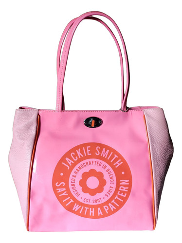Cartera Tote Jackie Smith Lolita Rosa Chicle Lisa Níquel Rosa Chicle (Usado)
