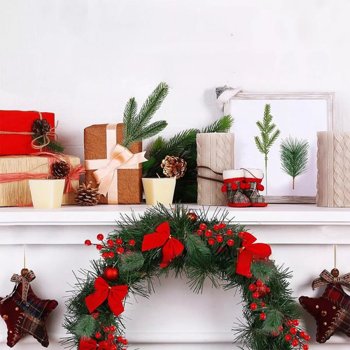 Adornos Navideños Con Ramas Artificiales Artificiales, 60 Un