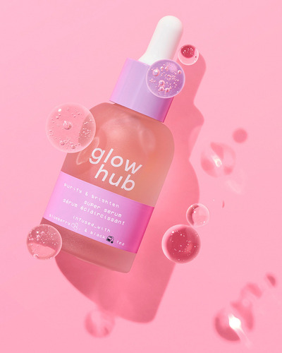 Serum Facial Para Purificar E Iluminar Glow Hub Momento De Aplicación Día/noche Tipo De Piel Grasa