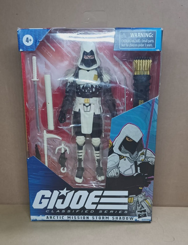 Figura Gijoe Classified Series: Ninja Storm Shadow Original 