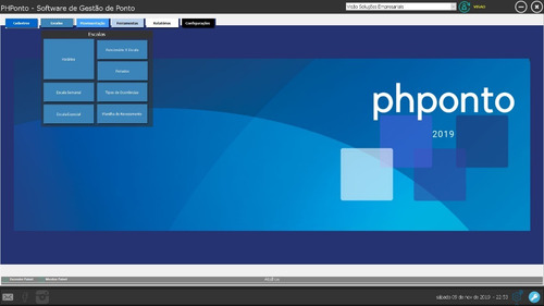 Phponto - Software De Controle De Ponto De Funcionários