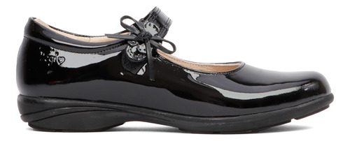 Zapato Escolar Niña Negro Charol Arco Dogi 2509 18-21½ Gnv®