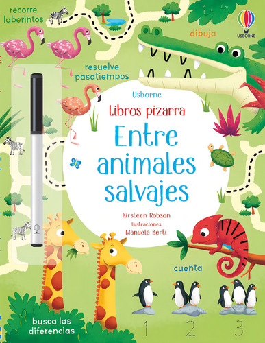 Tr Aimal S Salvaj S Libros Pizarra, De Robson, Kirsteen. Ditorial Usbor , Tapa Blanda En Español, 2022