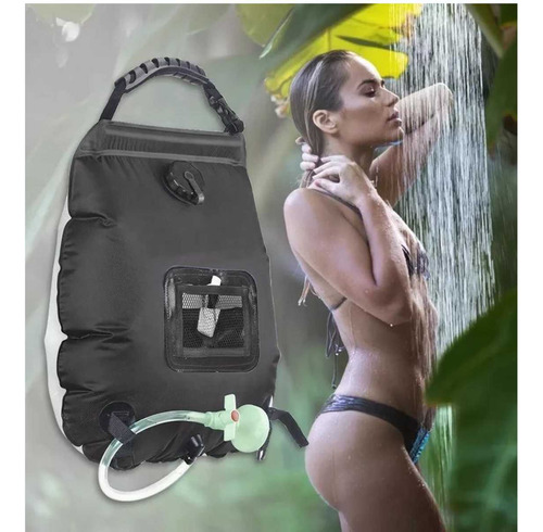 Ducha Bolsa De Baño Portátil Solar Camping 20l Calidad Buena