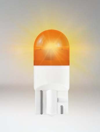 Lampara Led Osram W5w Posicion Ambar (par)