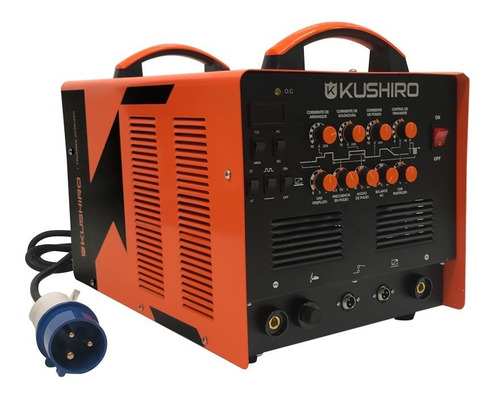 Soldadora Inverter Tig 220 Acdc Aluminio Electrodos Kushiro