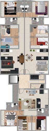 Imagem 3 de 7 de Cobertura Com 3 Quartos Para Comprar No Itapoã Em Belo Horizonte/mg - 2840