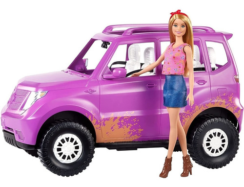 Barbie Muñeca Vehículo Sweet Farm Camioneta Incluye Barbie