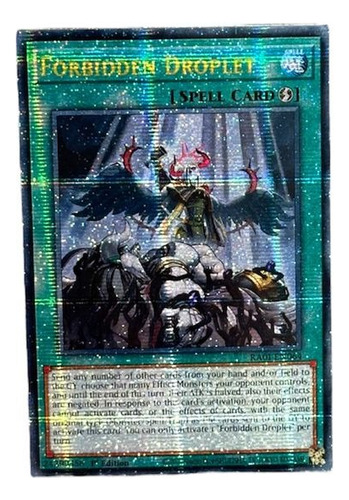 Yu-gi-oh! Forbidden Droplet Starlight Orica Proxy Forbidden Droplet Inglés