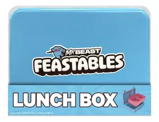 Lonchera Coleccionable Mr Beast Feastable Rosa/azul