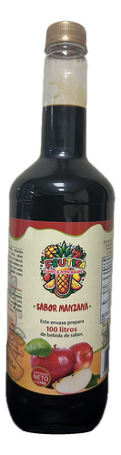 Concentrado Frutisa Manzana 1l - Rinde 100l De Agua Fresca