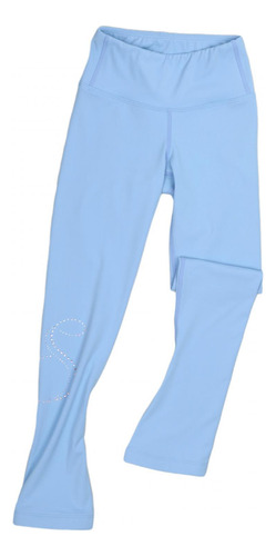 Pantalones De Patinaje Sobre Hielo Para Niñas, Xxxs Azul