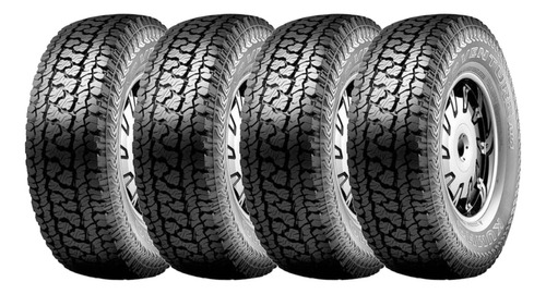 Kit 4 Neumáticos Kumho Lt 285/70 R17 121/118r At51 Ram