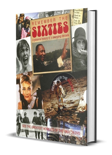 Remember The Sixties  Parragon Books Acompanha Dvd Getty Images Archives Fotografia Em Inglês Capa Dura