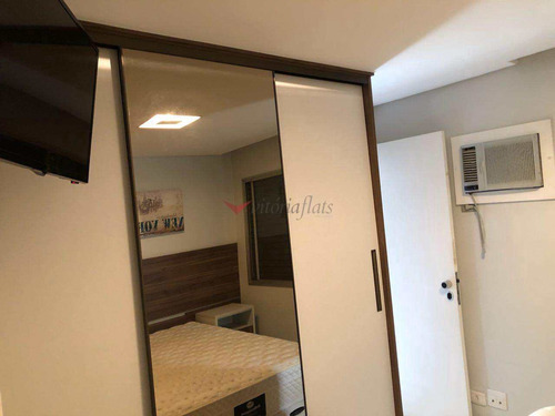 Imagem 9 de 10 de Flat Com 1 Dorm, Itaim Bibi, São Paulo, Cod: 64442708 - A64442708