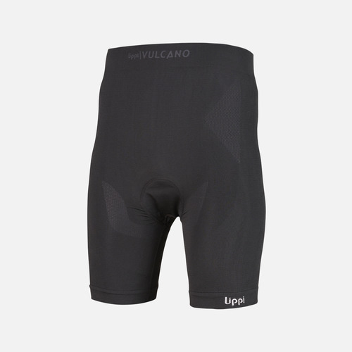 Calza Hombre 4 Bike Seamless Short Negro Lippi