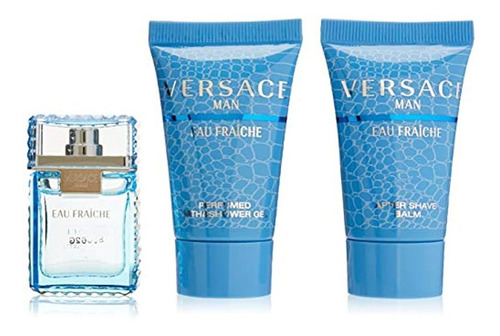 Versace Man Eau Fraiche 3 Piezas Mini Set