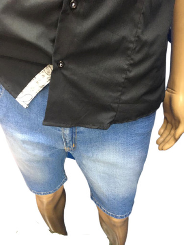 Bermuda Jeans Hombre 