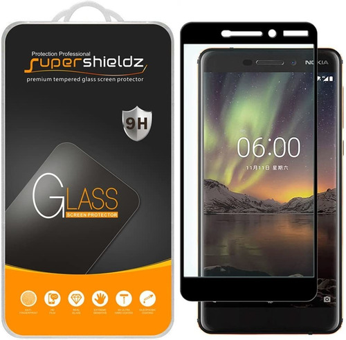 Protector De Pantalla Para Nokia 6 2018 Supershieldz 2-pack