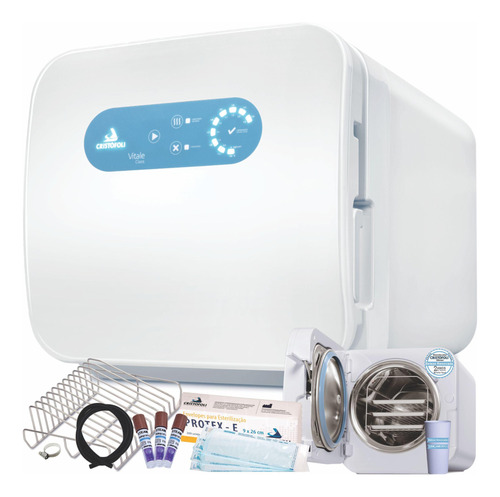 Autoclave Vitale Class 21 Litros Aço Inox Bivolt Cristófoli