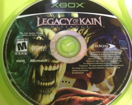 Legacy Of Kain Defiance Xbox 