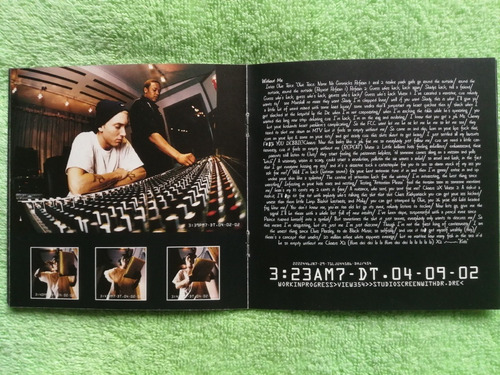 Eam Cd + Dvd The Eminem Show 2002 Cuarto Album Studio Dr Dre