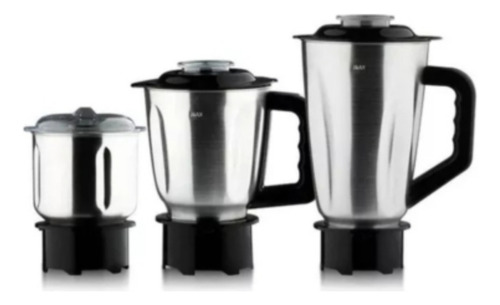 Licuadora 3 En 1 Vaso De Metal Resistente 1,5 Litros Raf 284