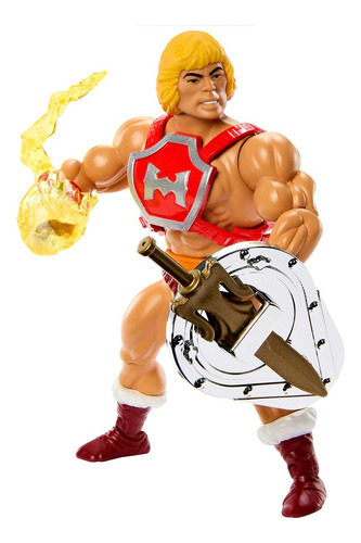 Masters Of The Universe Origins Dlx He-man Punch Fulminante (Usado)