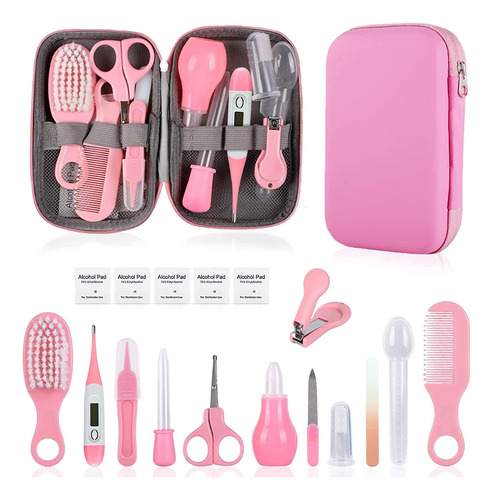 Baby Grooming Kit, Infant Safety Care Set With Hair Brush Co