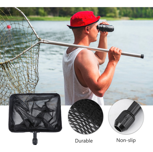 Navidad Red De Pesca Telescópica Con Caña Extensible Para