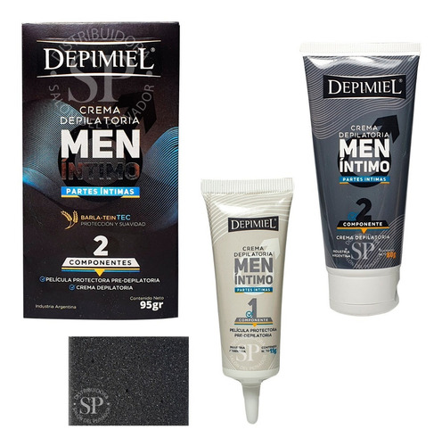Crema Depilatoria Depimiel Men Íntimo Piel Normal 95 g