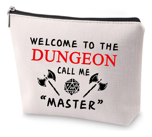 Dnd Gift Welcome To The Dungeon Call Me Master Bolsa De Maqu