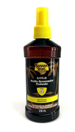 Aceite Bronceador Banana Boat Fps 4 236 Ml